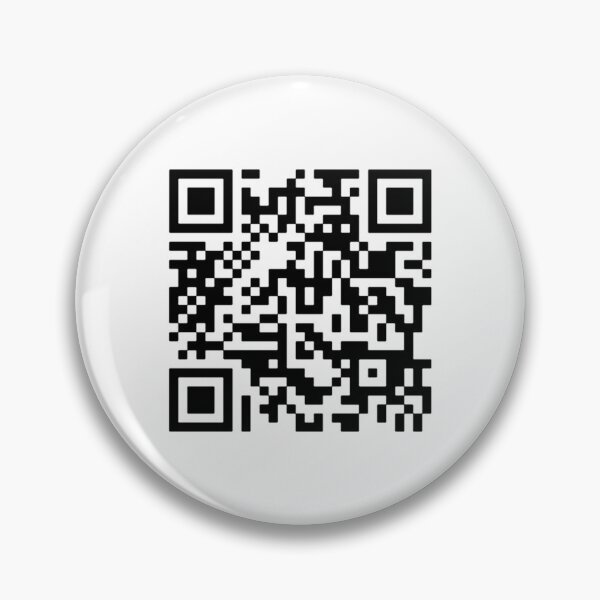 Item preview, Never Gonna Give You Up QR Code   designed and sold by IllustrationSh.