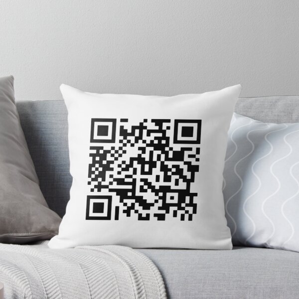 Aperçu de l'œuvre Never Gonna Give You Up QR Code créée et vendue par IllustrationSh.
