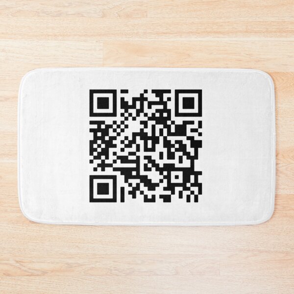 Item preview, Never Gonna Give You Up QR Code   designed and sold by IllustrationSh.