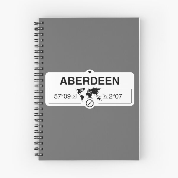 Item preview, Aberdeen Scotland GPS Coordinates Map Artwork with Compass Classic designed and sold by GiuliofMariani.