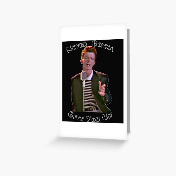 Rickroll Spotify code Greeting Card for Sale by anjalichurcher