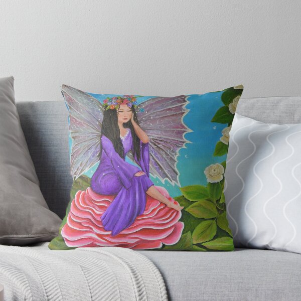 Item preview, Fairy sitting on a flower designed and sold by karpynart.