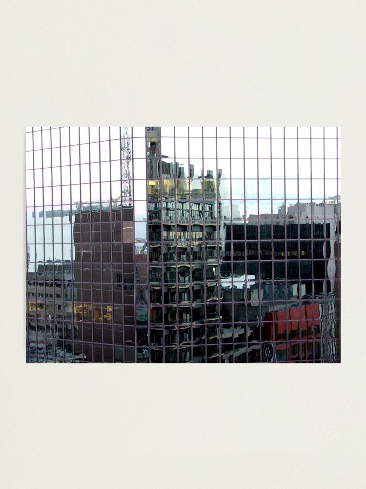 Alternate view of Melbourne blocks Photographic Print