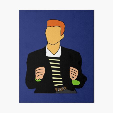 Rick Astley meme Art Board Print for Sale by blurry-mind