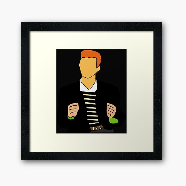 Rick Astley meme Art Board Print for Sale by blurry-mind