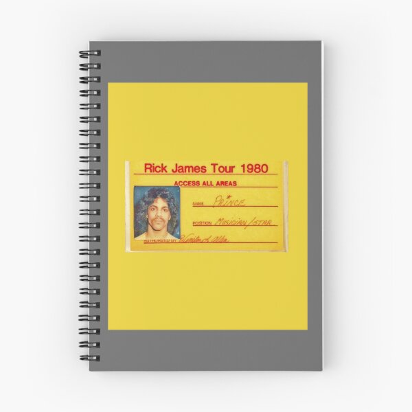 Item preview, Princes Tour Credentials For Rick James 1980 Fire It Up Tour  Graphic designed and sold by RosariafDefrosa.
