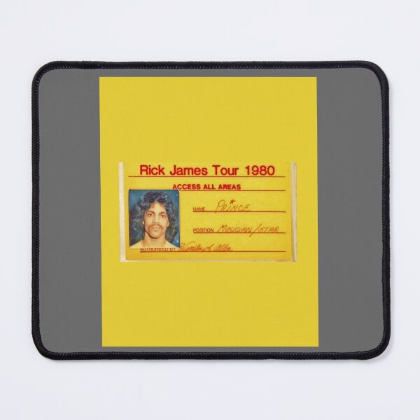 Item preview, Princes Tour Credentials For Rick James 1980 Fire It Up Tour Graphic designed and sold by RosariafDefrosa.