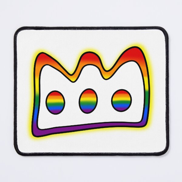 Item preview, Rainbow Ranboo Crown designed and sold by TubaDesigns.