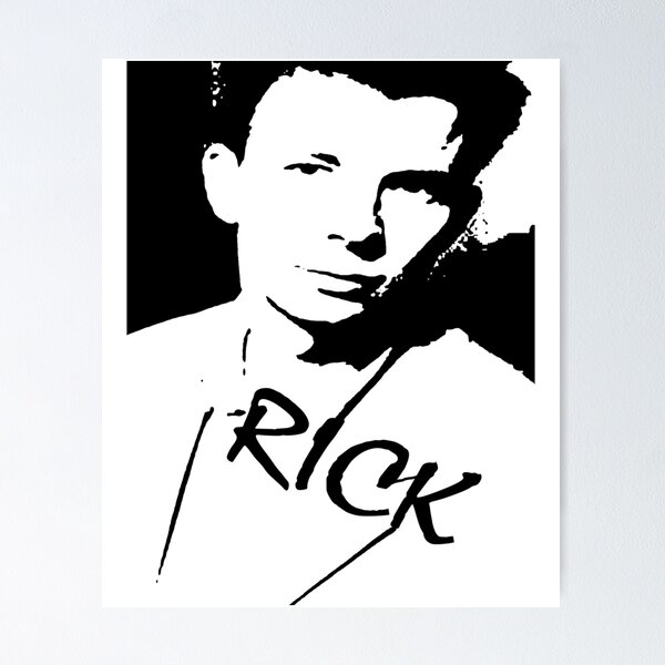 Rickrolling Poster for Sale by TLDD-Designs