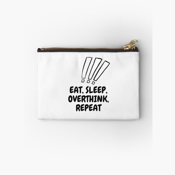 Item preview, Eat Sleep Overthink Repeat designed and sold by BookOfE.