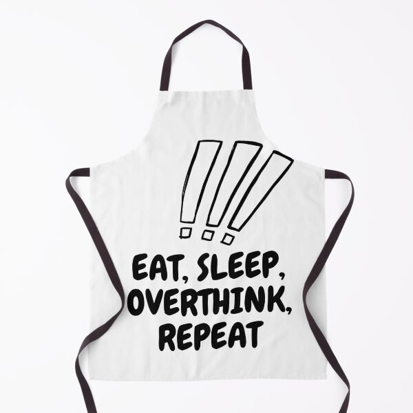 Item preview, Eat Sleep Overthink Repeat designed and sold by BookOfE.