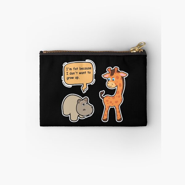 Item preview, I'm Fat Because I Don't Want To Grow Up designed and sold by krazykreatures.