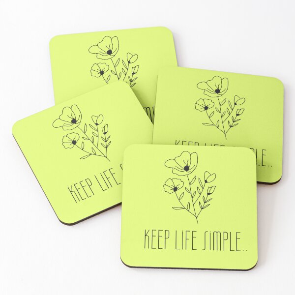 Item preview, KEEP LIFE SIMPLE designed and sold by time-to-relax.