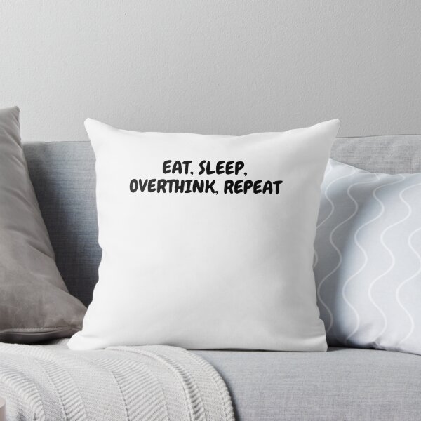 Item preview, Eat Sleep Overthink Repeat designed and sold by BookOfE.