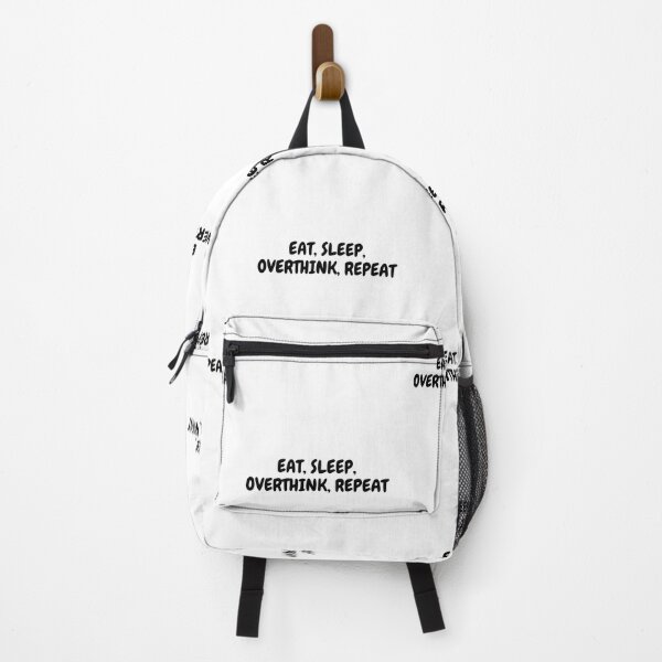 Item preview, Eat Sleep Overthink Repeat designed and sold by BookOfE.
