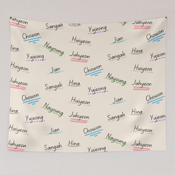 Item preview, Lightsum Members Name designed and sold by AliffStudio.