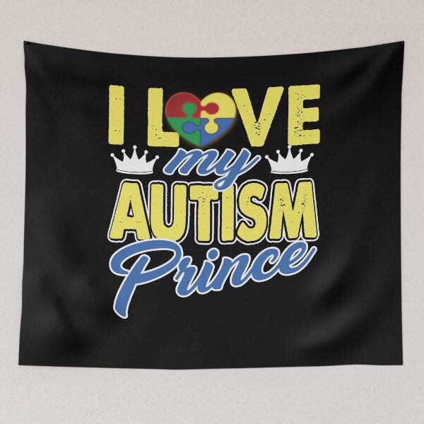 Item preview, I Love My Autism Prince designed and sold by UnknownArtistt.