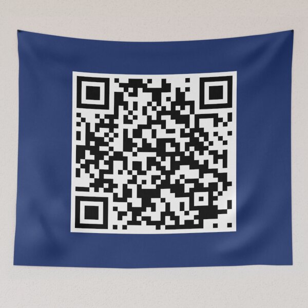 Item preview, Rick Astley - Never Gonna Give You Up QR Code   designed and sold by IllustrationSh.