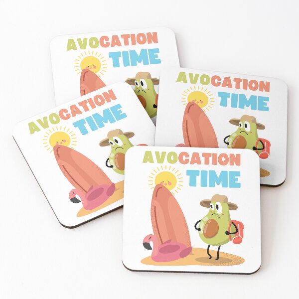 Item preview, Avocation time cute avocado designed and sold by 9N20.