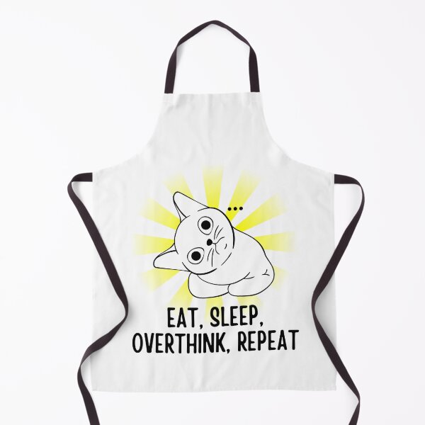 Item preview, Eat Sleep Overthink Repeat designed and sold by BookOfE.