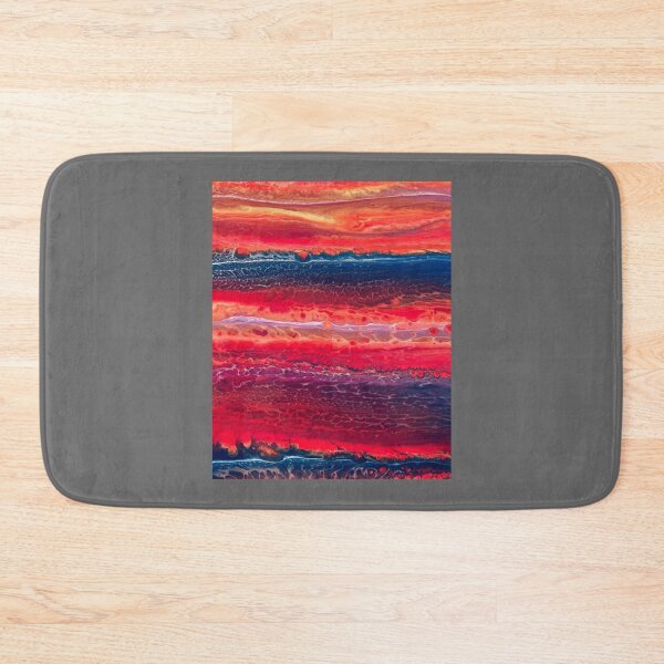 Item preview, Abstract Art - Acrylic Pour - Fluid Art - Sunset Graphic designed and sold by GiuliofMariani.