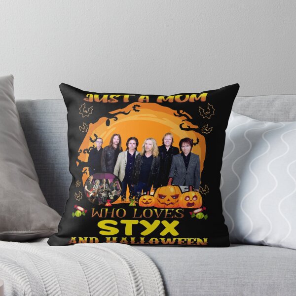 Item preview, Just A Mom Who Loves STYX And Halloween designed and sold by SamanthaRich33.