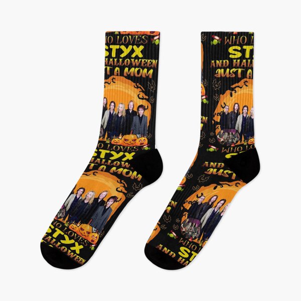 Item preview, Just A Mom Who Loves STYX And Halloween designed and sold by SamanthaRich33.