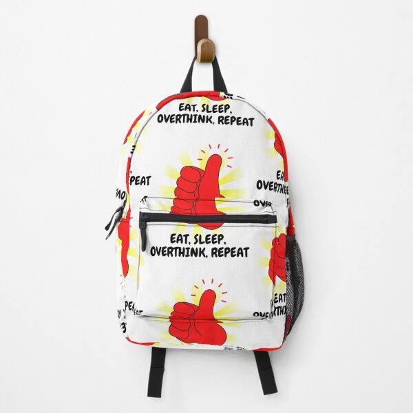 Item preview, Eat Sleep Overthink Repeat designed and sold by BookOfE.