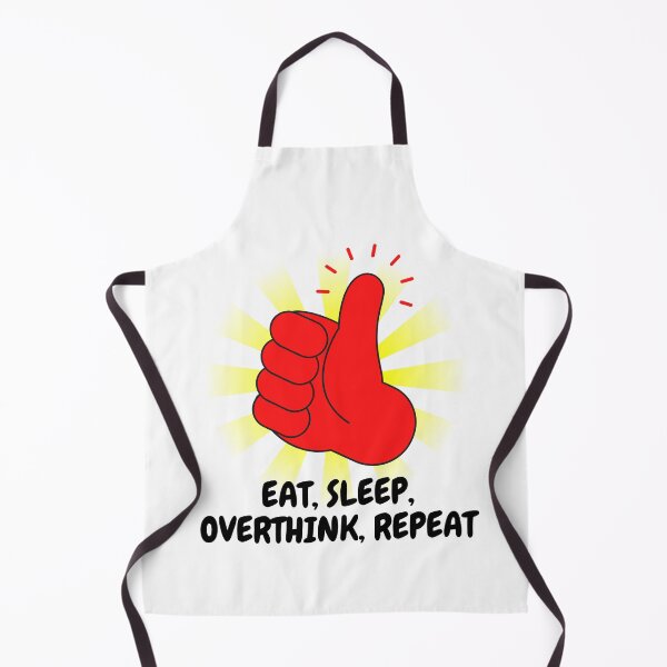 Item preview, Eat Sleep Overthink Repeat designed and sold by BookOfE.