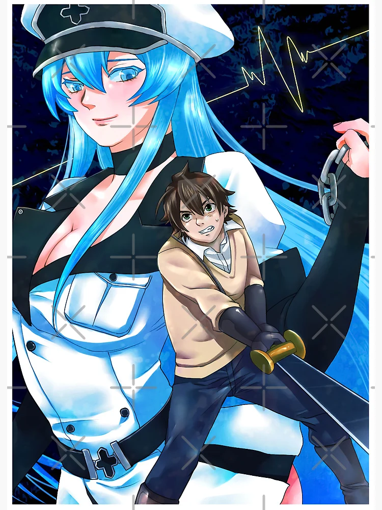 Esdeath  Akame Ga Kill, an art print by Kai Ilmardi - INPRNT