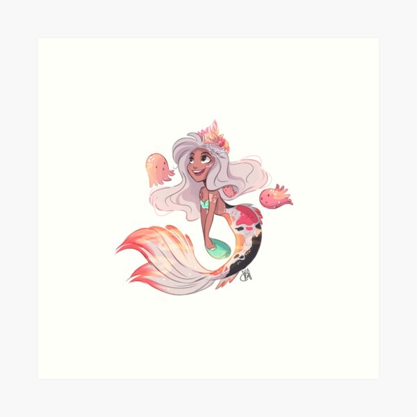 Koi Art Print