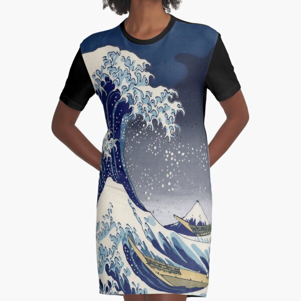 Grande Vague : Nuit de Kanagawa Robe t-shirt