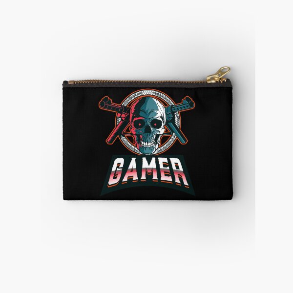 Item preview, Gamer with Skull having Weapon designed and sold by PRIVARSHU.