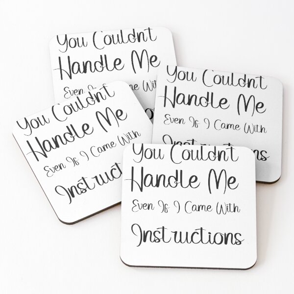Item preview, You Couldnt Handle Me  designed and sold by annicreations.