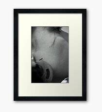 Cheek Framed Print