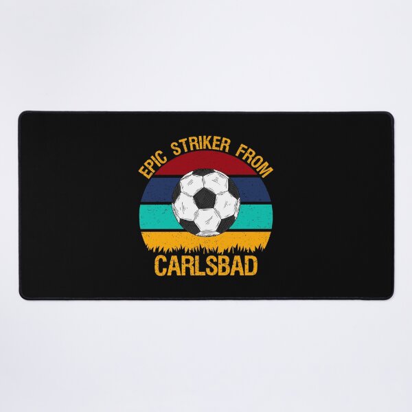 Item preview, Epic Striker From Carlsbad Vintage Soccer Sticker designed and sold by gloria1os.