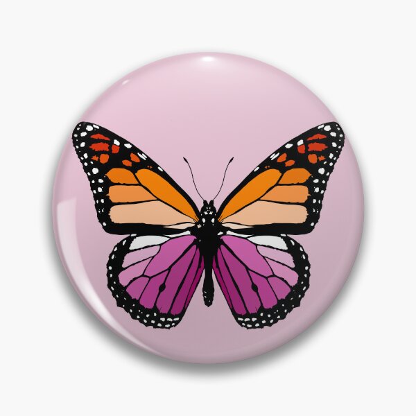 Item preview, sunset butterfly designed and sold by cosmicallyavg.