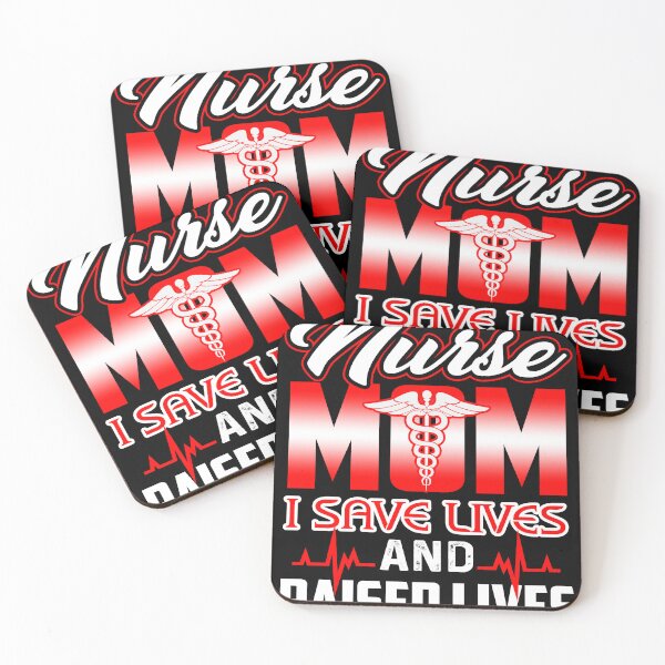 Item preview, Nurse Mom I Save Lives And Raised Lives designed and sold by UnknownArtistt.