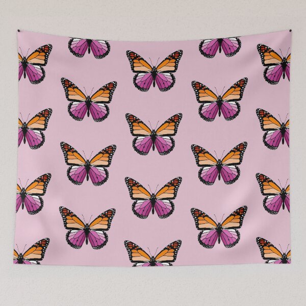 Item preview, sunset butterfly designed and sold by cosmicallyavg.