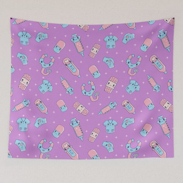 Item preview, Kawaii Nurse Pattern - Nurse designed and sold by Best Pattern⭐⭐⭐⭐⭐.