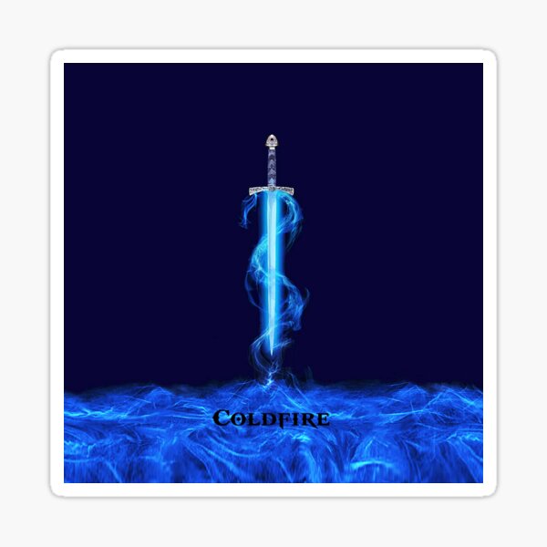 Coldfire Sword From "Black Sun Rising" Sticker