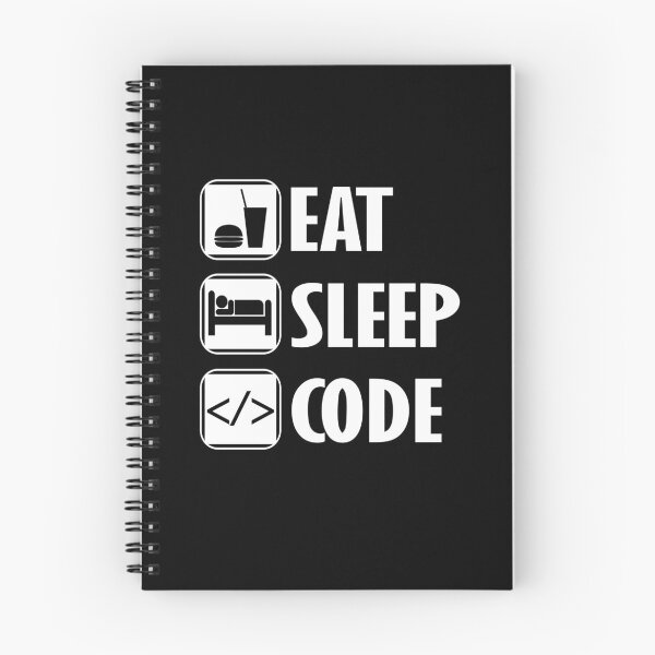 Item preview, Eat Sleep Code Funny Coding designed and sold by Tee Kaboom!.