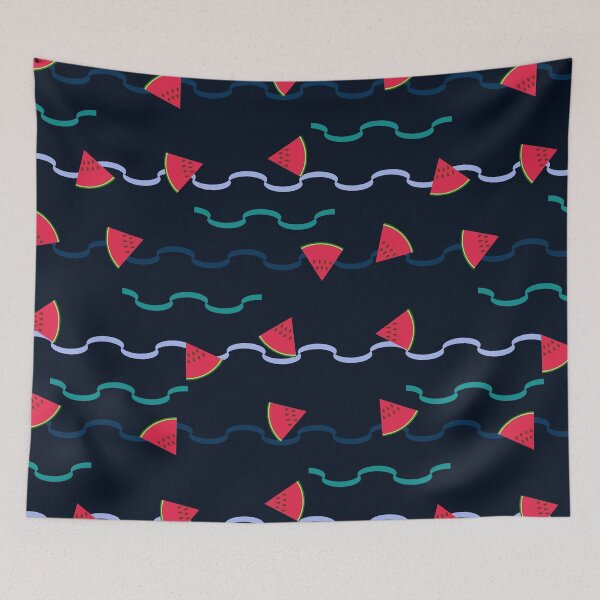 Item preview, summer pattern with slices of watermelon. trendy colors designed and sold by pidzam4e.