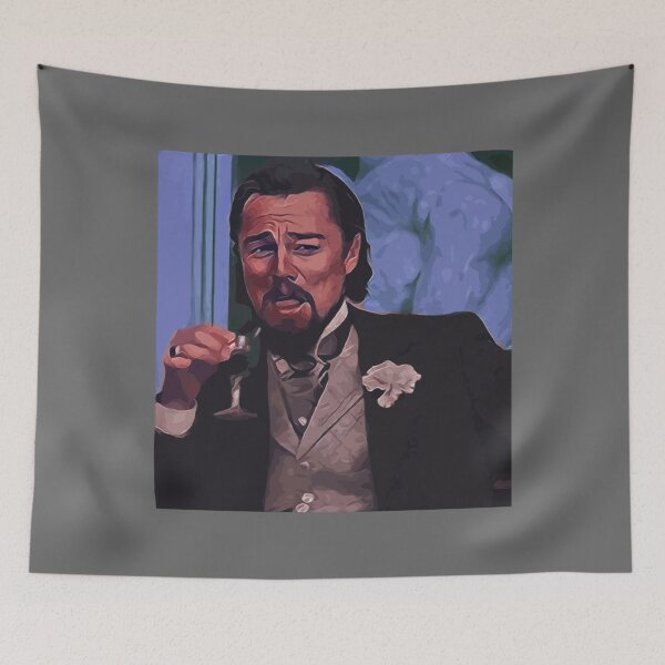 Item preview, Leonardo DiCaprio Laughing - Meme Classic designed and sold by laudia5491.