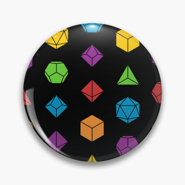 Artikelvorschau, Retro Rainbow Polyhedral Dice entworfen und verkauft von cynmoon.
