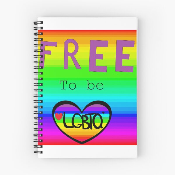 Aperçu de l'œuvre Free to be LGBTQ+ Art créée et vendue par LindyLuDrew.