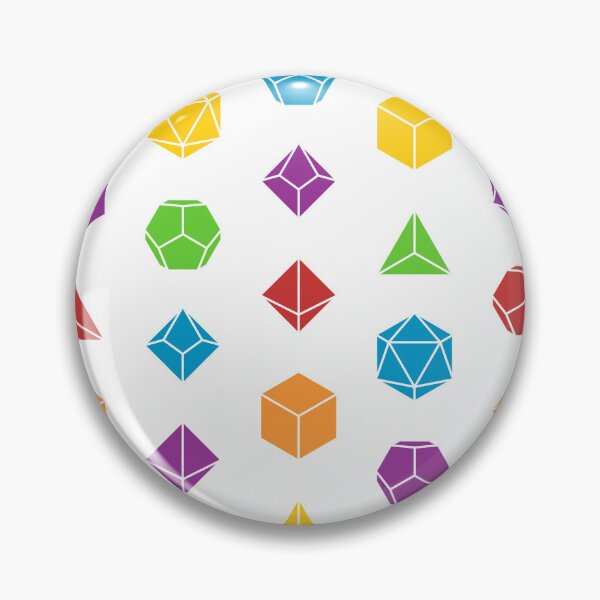 Artikelvorschau, Retro Rainbow Polyhedral Dice entworfen und verkauft von cynmoon.