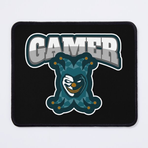 Item preview, Gamer with Evil Smiling Clown designed and sold by PRIVARSHU.