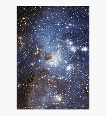 Lámina fotográfica Galaxia azul