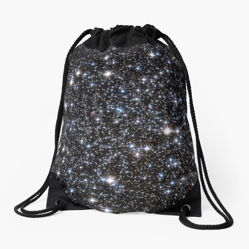 Glitter Galaxy Drawstring Bag